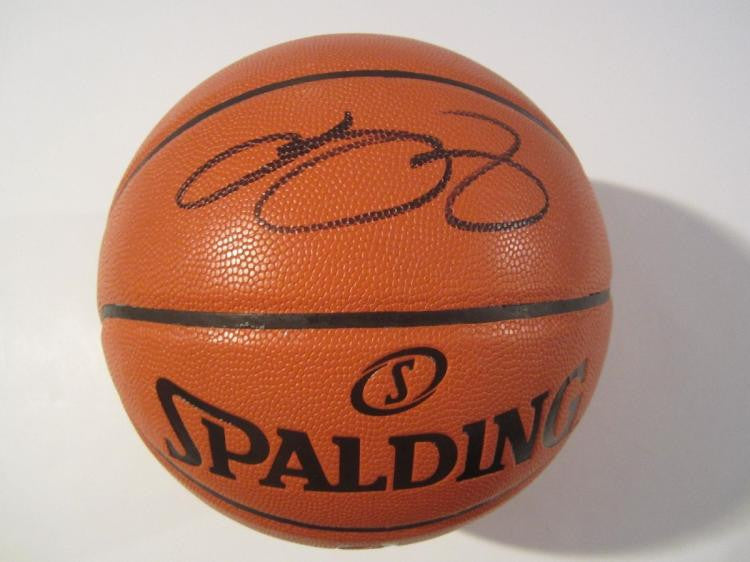 LeBron James autographed Basketball