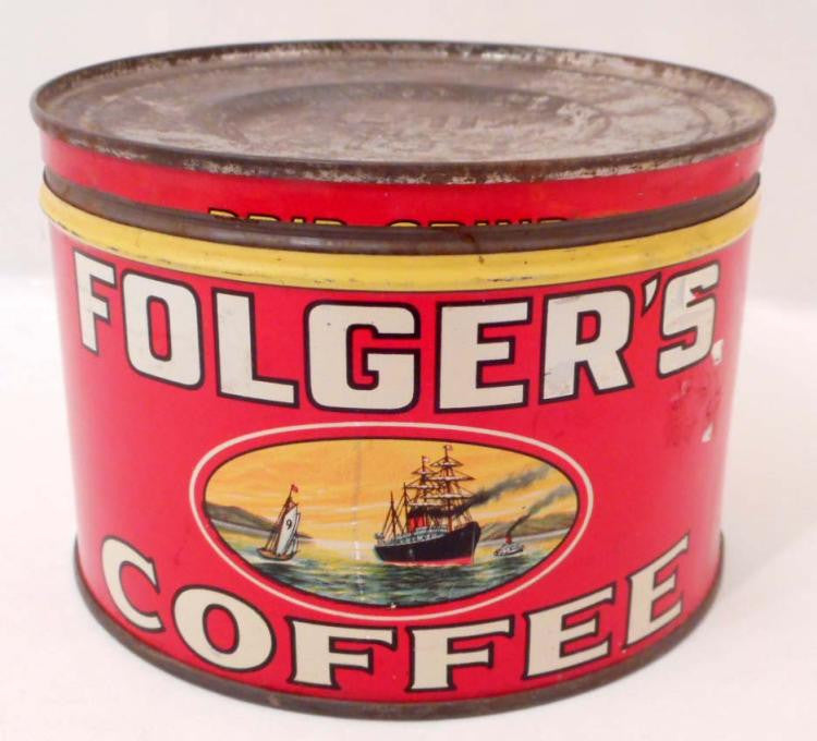 The Reason Folgers Coffee Was Once Sold In Glass Jars