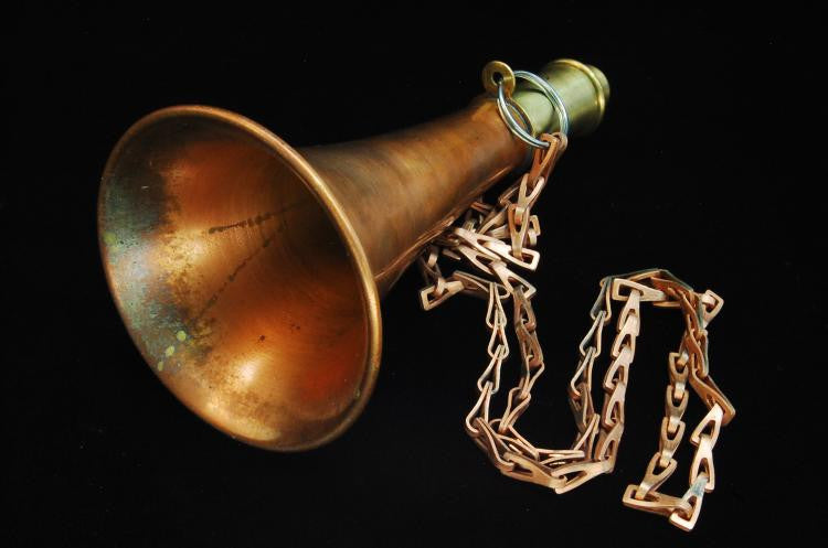 Copper & Brass Nautical Fog Horn. – Roadshow Collectibles