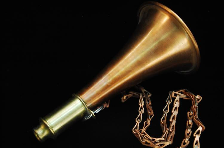 Copper & Brass Nautical Fog Horn. – Roadshow Collectibles