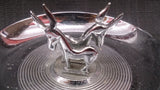 Ashtray, Art Deco, 1930s, Pincherette, Chrome Plated, Donkey Figures - Roadshow Collectibles