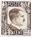 10 Cent, Italian Stamp, 1941, Brown, Adolf Hitler & Benito Mussolini - Roadshow Collectibles