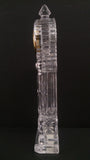 Mini Grandfather Clock, Crystal, Quartz Movement, Made In Taiwan - Roadshow Collectibles