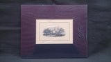 Engraved Printers Proof, Three Mast Schooner Sailing In Rough Waters - Roadshow Collectibles