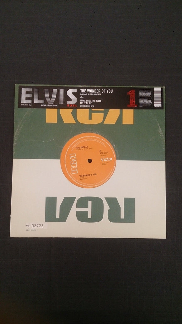 Elvis Presley's ''The Wonder Of You,'' Vinyl Record, Limited Edition - Roadshow Collectibles