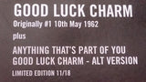 Elvis Presley's 1962 ''Good Luck Charm'' Vinyl Record, Limited Edition - Roadshow Collectibles