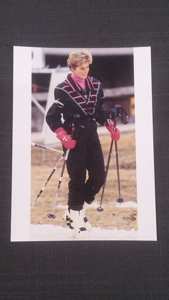 Princess Diana Colour Photo, 'Skiing In Kuala Lumpur,' In 1987, 7