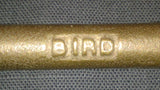 Key, Water, Gas, Hand Held Shut Off Key, Brass Stamped Bird & Numbered - Roadshow Collectibles