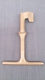 Key, Water, Gas, Hand Held Shut Off Key, Brass Stamped Bird & Numbered - Roadshow Collectibles