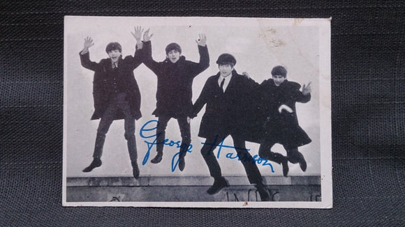 64 Beatles 3rd Series Trading Card, #130 George Harrison Black & White - Roadshow Collectibles