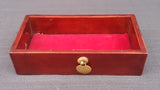 Jewellery Chest, Japanese, Keyaki Wood, Lacquered, Brass Metal Work - Roadshow Collectibles