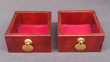 Jewellery Chest, Japanese, Keyaki Wood, Lacquered, Brass Metal Work - Roadshow Collectibles