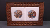 Jewellery Box, Hand Made, Hand Carved, Inlaid Tiles, Red Lining - Roadshow Collectibles