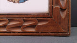 Jewellery Box, Hand Made, Hand Carved, Inlaid Tiles, Red Lining - Roadshow Collectibles