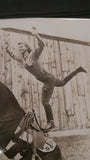 Photograph, Black and White, Circus Act, Trick Female Rider and Horse - Roadshow Collectibles