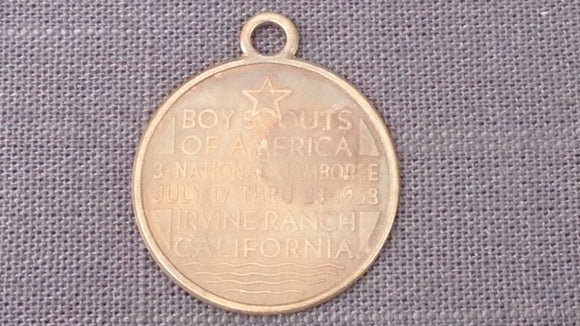 Boy Scouts Of America Commemorative Medal Pendant, July 17-23, 1953 - Roadshow Collectibles