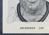 Jim Brewer, California Angels, Pitcher, Autographed Photograph - Roadshow Collectibles