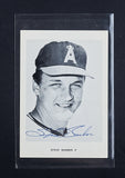 Steve Barber, California Angels, Pitcher, Autographed Photograph - Roadshow Collectibles