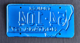 Trailer License Plate, 1967, Montana, Plate Number 54*104 - Roadshow Collectibles