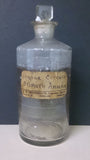 Apothecary Clear Glass Bottle Container, Used For Crude Drugs, 1869 - Roadshow Collectibles