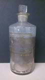 Apothecary Clear Glass Bottle Container, Used For Crude Drugs, 1869 - Roadshow Collectibles