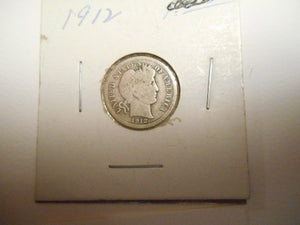 Barber Dime Silver, 1912 - Roadshow Collectibles