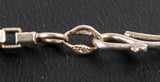 Sterling Silver Venetian Chain Link Necklace Hoop Clasp Made in Italy - Roadshow Collectibles