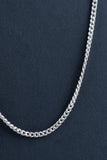 Sterling Silver Gourmette Chain Link Necklace with Lobster Claw Clasp - Roadshow Collectibles