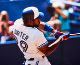 Blue Jay Joe Carter Signed Foam Board Poster, That Memorable Homer - Roadshow Collectibles