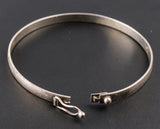 Bangle Bracelet, Sterling Silver, Lever Lock Clasp, Classic Design - Roadshow Collectibles