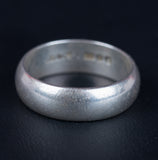 Sterling Silver Ring, Classic Wedding Band Design - Roadshow Collectibles