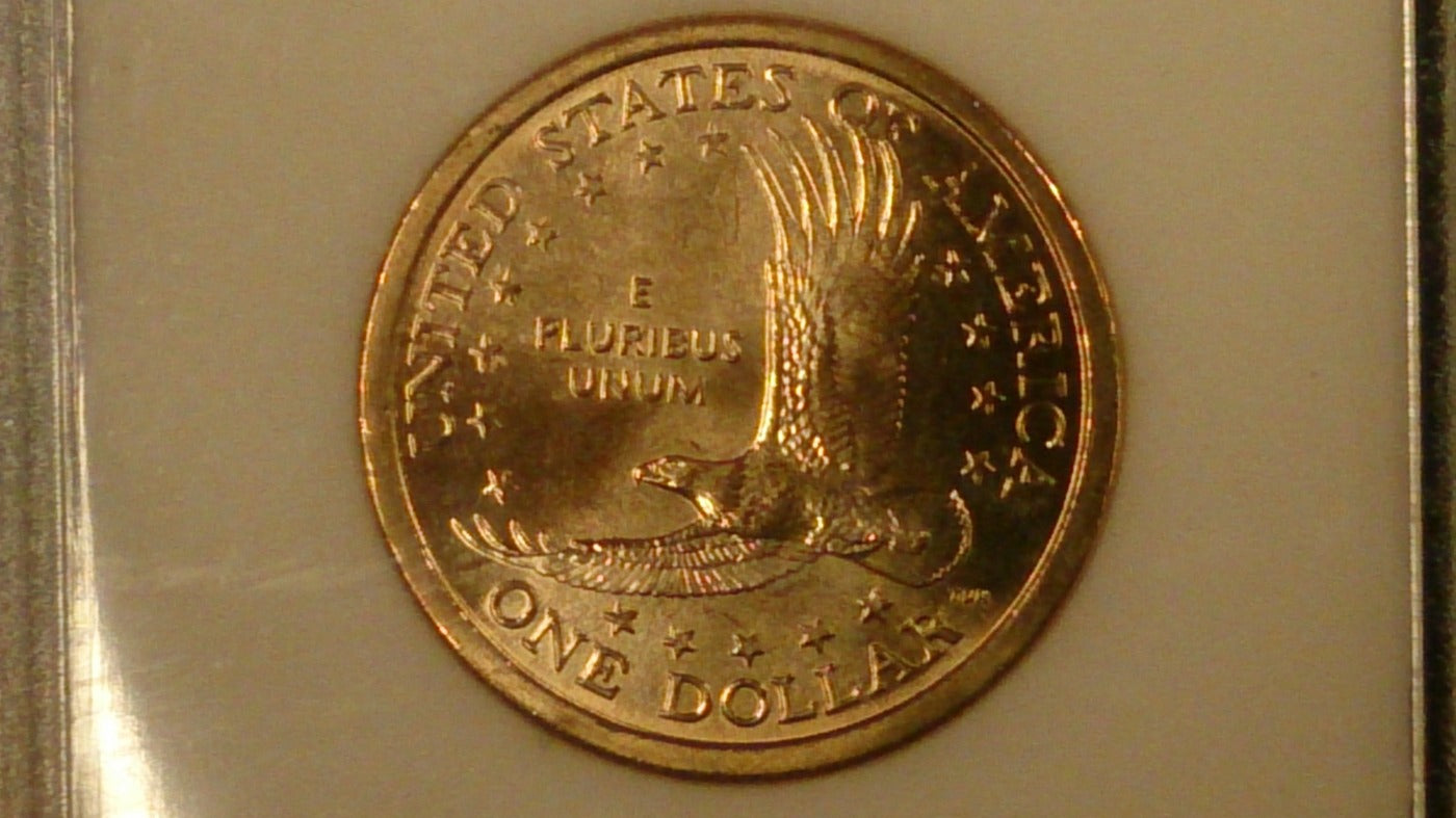 2000-D Sacagawea Dollar Brilliant Uncirculated. – Roadshow