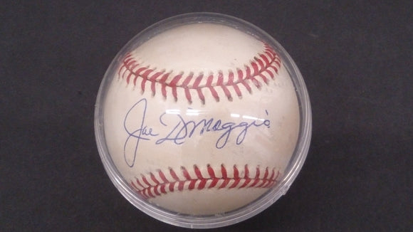 Joe DiMaggio Signed On The Sweet Spot Rawlings Official Baseball - Roadshow Collectibles