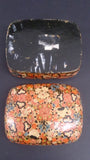 Jewelry Box, Hand Made, Hand Painted, Multi Colored Stylized Flowers - Roadshow Collectibles