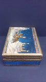 Florentine Jewellery Box, Hand Painted, Palace, Wall, Rider & Horse - Roadshow Collectibles