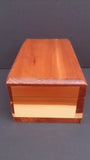 Decorative Box, Cedar, Hinges & Lock Latch Brass, with Lock and Key - Roadshow Collectibles