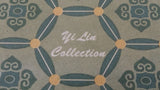 Yi Lin Arts & Treasures Of China Silk Storage Box Brown Gold Burgundy - Roadshow Collectibles