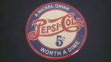 Pepsi Cola Metal Sign, Repro - Roadshow Collectibles