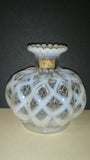 Fenton Perfume Bottle Hand Blown, Two Layers, Short Neck, Rippled Lip - Roadshow Collectibles