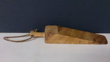 Wooden Wedge Handcrafted By William Bruckart - Roadshow Collectibles