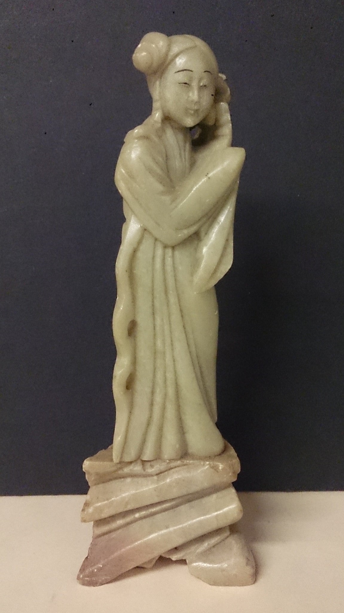 Chinese online soapstone female figure