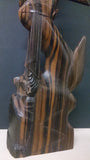 Cambodia Thailand Khmer Dancer, Hand Carved Teak, Large Head Dress - Roadshow Collectibles