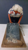 Doll Primitive Hand-Made, Pull Action Of Woman Using Clothes Scrubber - Roadshow Collectibles