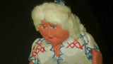 Doll Primitive Hand-Made, Pull Action Of Woman Using Clothes Scrubber - Roadshow Collectibles