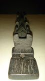 Owl Totem Wall Wood Carving, Indigenous, Old, Three Owl Figures - Roadshow Collectibles