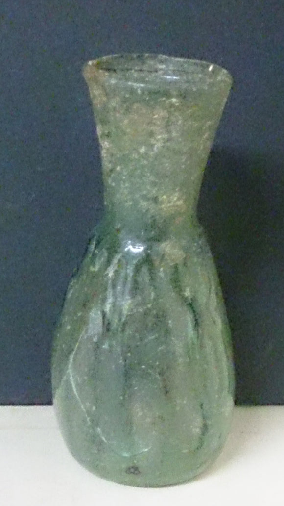 Ancient Roman Unguentaria Glass, Pale Blue, 3rd To 4th Century AD - Roadshow Collectibles