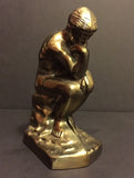 Rodin The Thinker Sculpture, Pot Metal, Bronze Colour, 1928 - Roadshow Collectibles