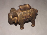 A.C Williams Elephant Still Bank with Howdah, Cast Iron, 1920s - Roadshow Collectibles