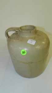 Stoneware Crock Whiskey Jug, Large Mouth, Primitive - Roadshow Collectibles