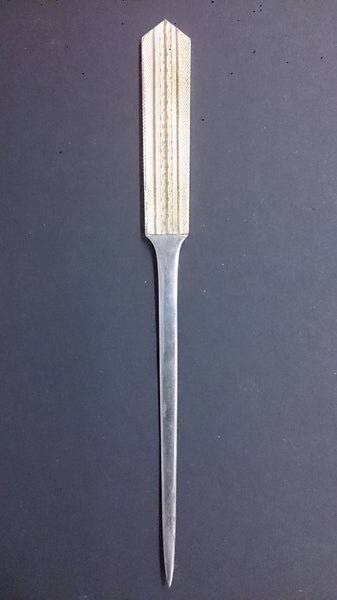 Letter Opener With Detailed Cross Weave Handle Design. – Roadshow